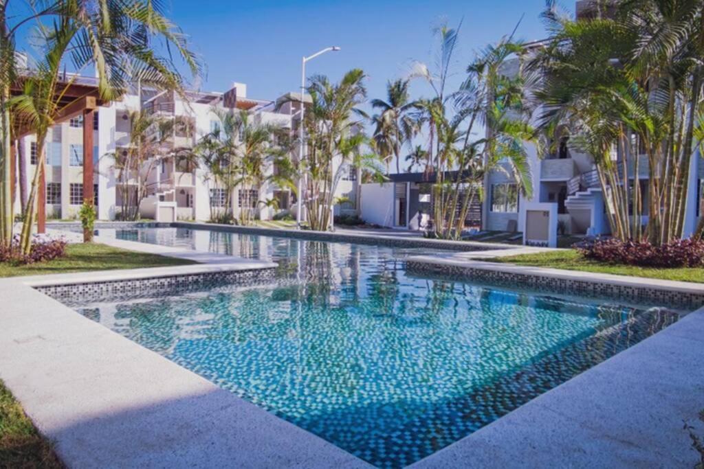 Moderno Depa Con Terraza Y Vista Extraordinaria Daire Manzanillo Dış mekan fotoğraf