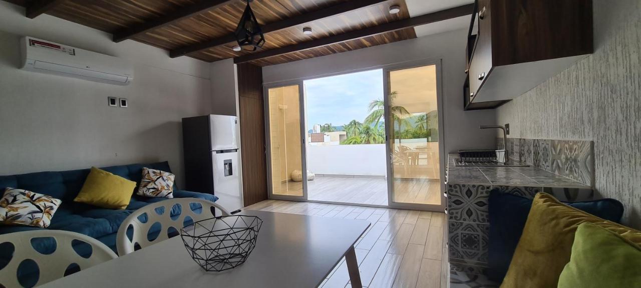 Moderno Depa Con Terraza Y Vista Extraordinaria Daire Manzanillo Dış mekan fotoğraf