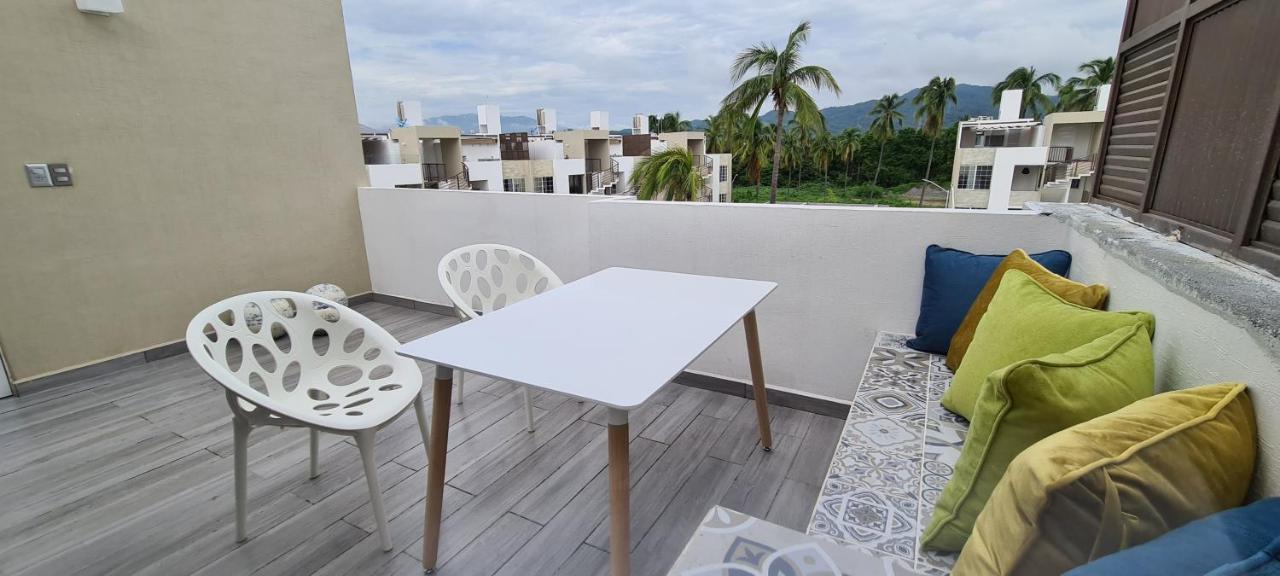 Moderno Depa Con Terraza Y Vista Extraordinaria Daire Manzanillo Dış mekan fotoğraf