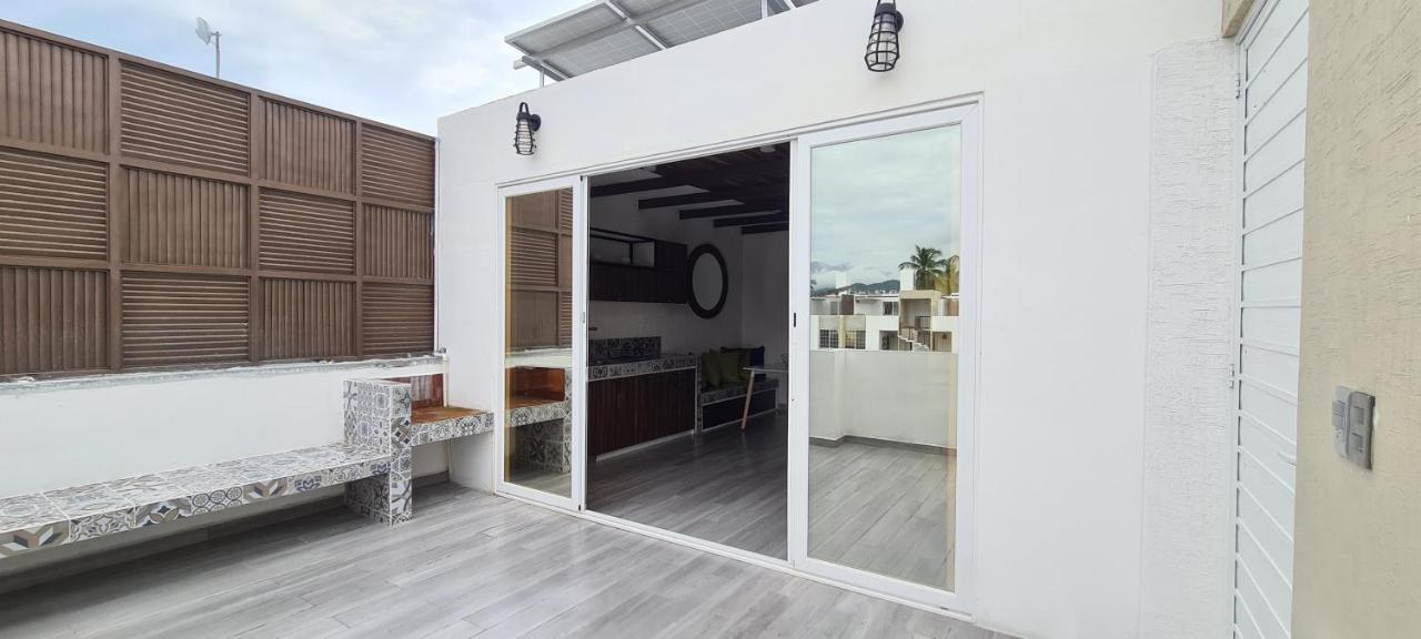 Moderno Depa Con Terraza Y Vista Extraordinaria Daire Manzanillo Dış mekan fotoğraf